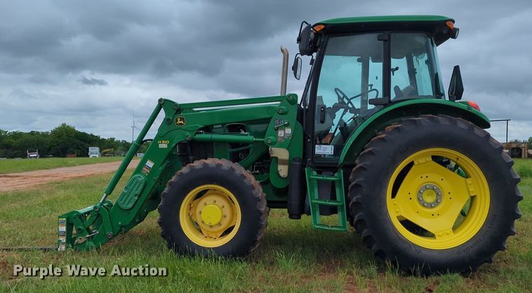 image for item DN3843 2012 John Deere 6115D MFWD tractor