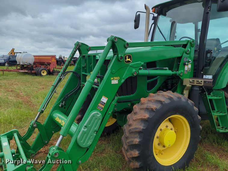 image for item DN3843 2012 John Deere 6115D MFWD tractor