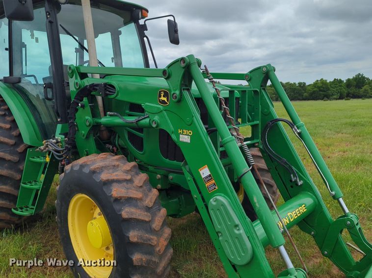 image for item DN3843 2012 John Deere 6115D MFWD tractor