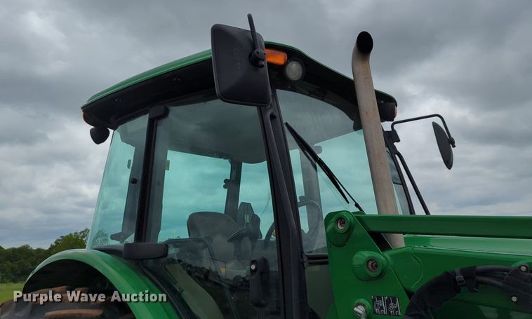 image for item DN3843 2012 John Deere 6115D MFWD tractor