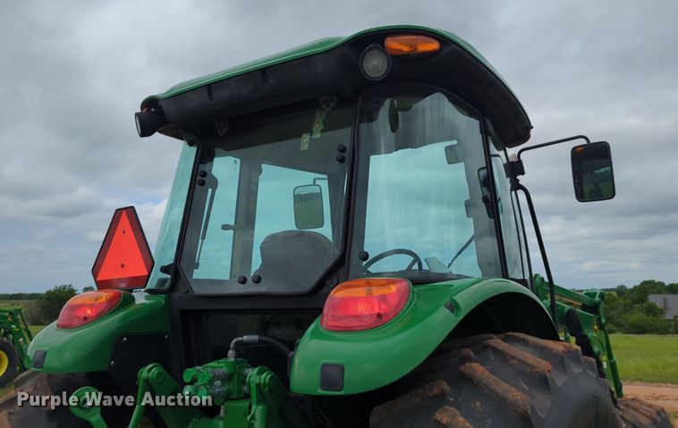 image for item DN3843 2012 John Deere 6115D MFWD tractor