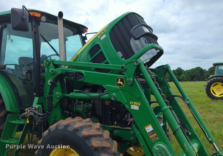 image for item DN3843 2012 John Deere 6115D MFWD tractor