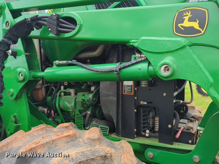 image for item DN3843 2012 John Deere 6115D MFWD tractor