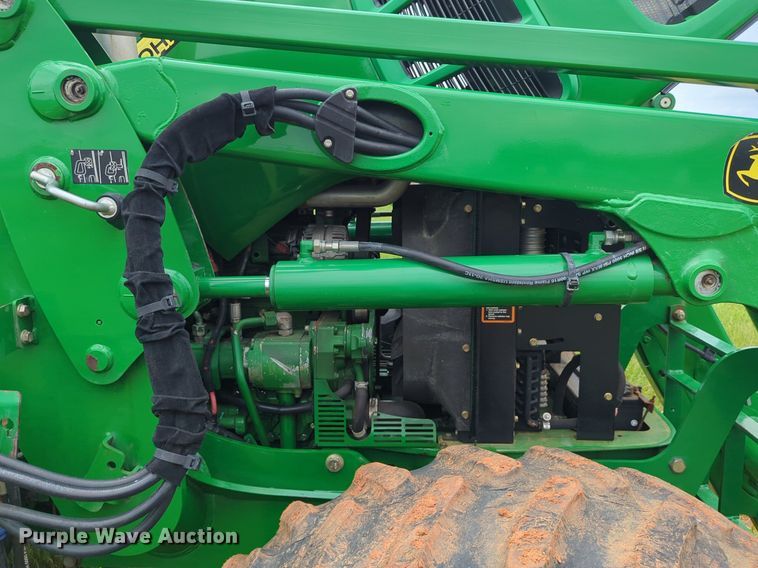 image for item DN3843 2012 John Deere 6115D MFWD tractor