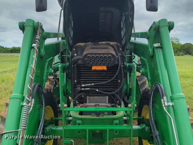 image for item DN3843 2012 John Deere 6115D MFWD tractor