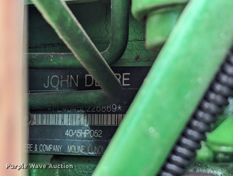 image for item DN3843 2012 John Deere 6115D MFWD tractor