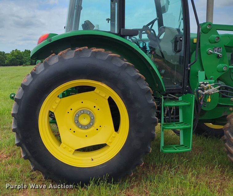 image for item DN3843 2012 John Deere 6115D MFWD tractor
