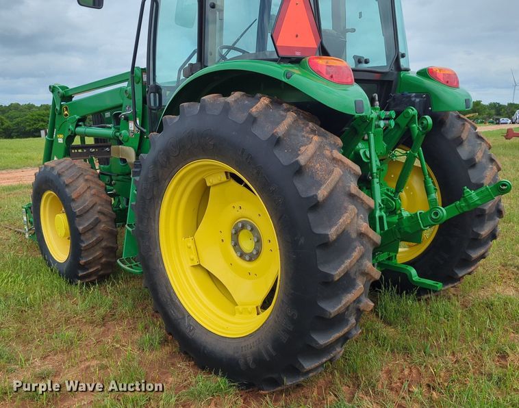 image for item DN3843 2012 John Deere 6115D MFWD tractor