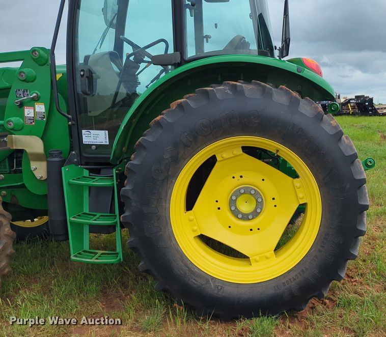 image for item DN3843 2012 John Deere 6115D MFWD tractor