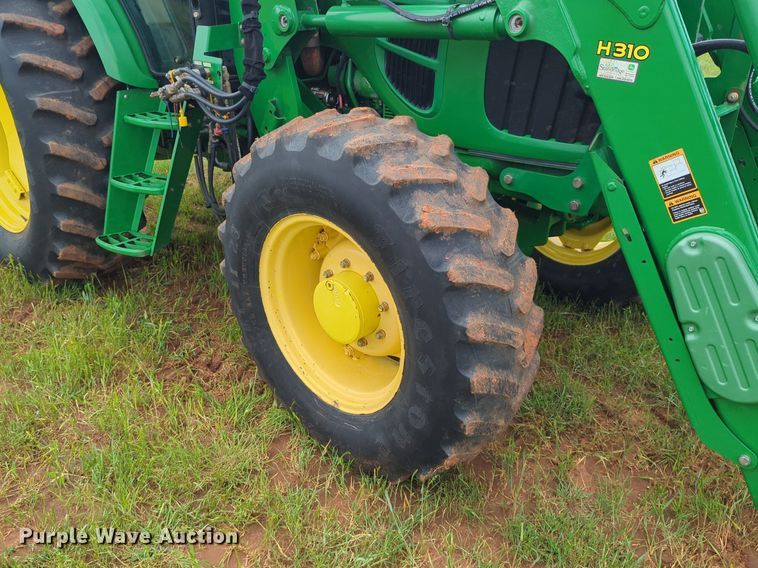 image for item DN3843 2012 John Deere 6115D MFWD tractor