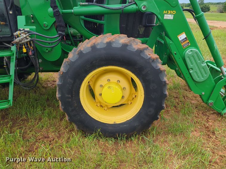 image for item DN3843 2012 John Deere 6115D MFWD tractor