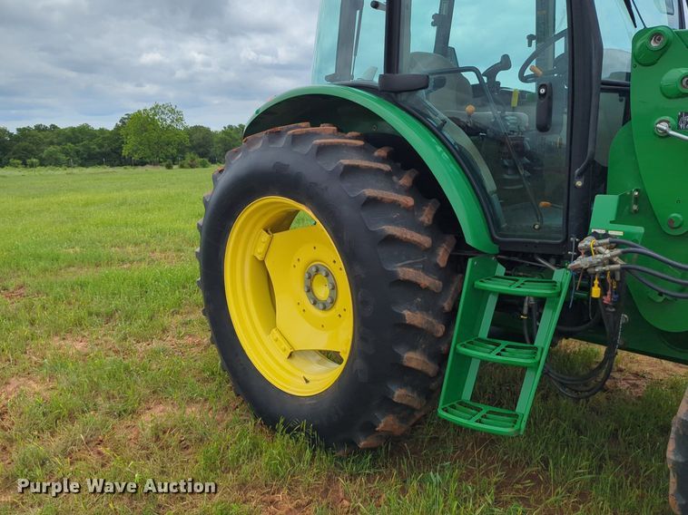 image for item DN3843 2012 John Deere 6115D MFWD tractor