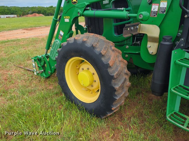 image for item DN3843 2012 John Deere 6115D MFWD tractor