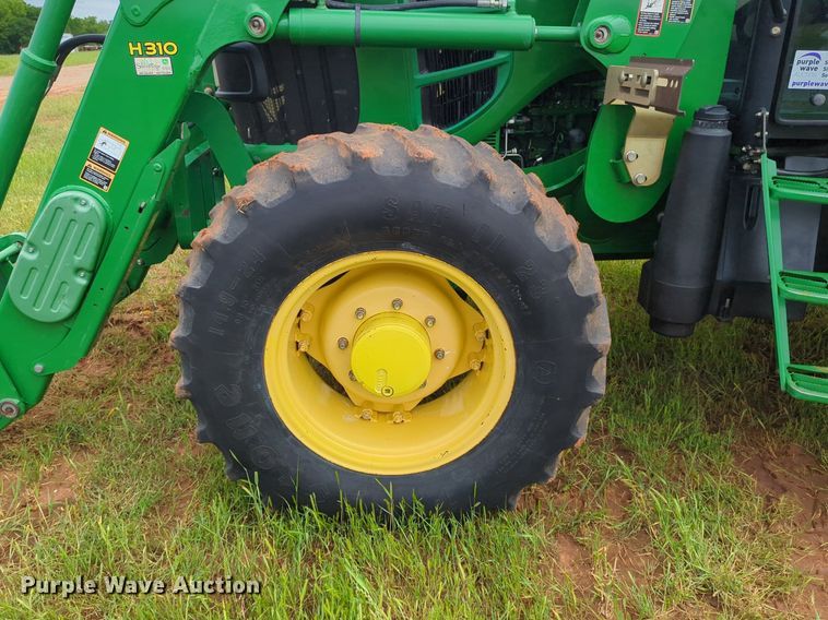 image for item DN3843 2012 John Deere 6115D MFWD tractor