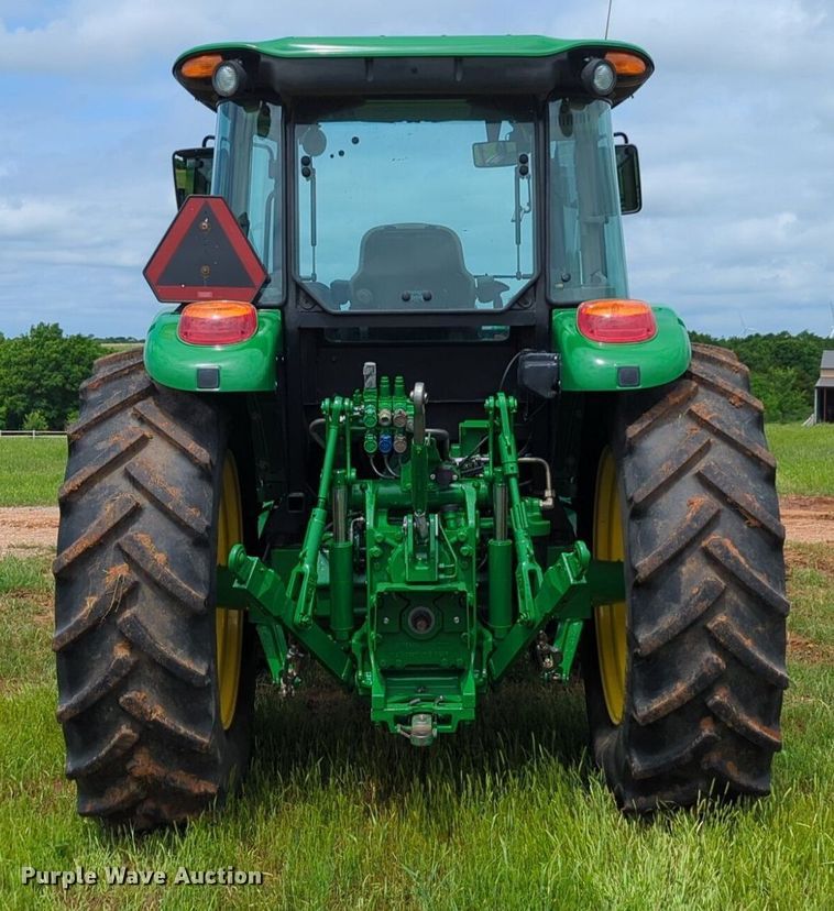 image for item DN3844 2016 John Deere 6135E MFWD tractor