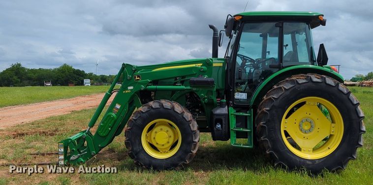 image for item DN3844 2016 John Deere 6135E MFWD tractor