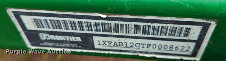 image for item DN3844 2016 John Deere 6135E MFWD tractor