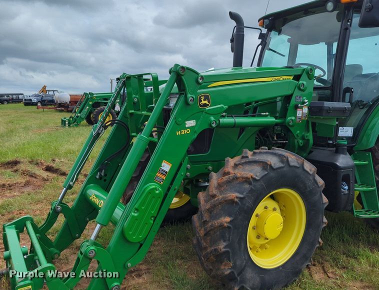 image for item DN3844 2016 John Deere 6135E MFWD tractor