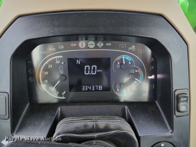 image for item DN3844 2016 John Deere 6135E MFWD tractor