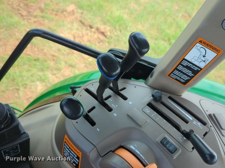 image for item DN3844 2016 John Deere 6135E MFWD tractor