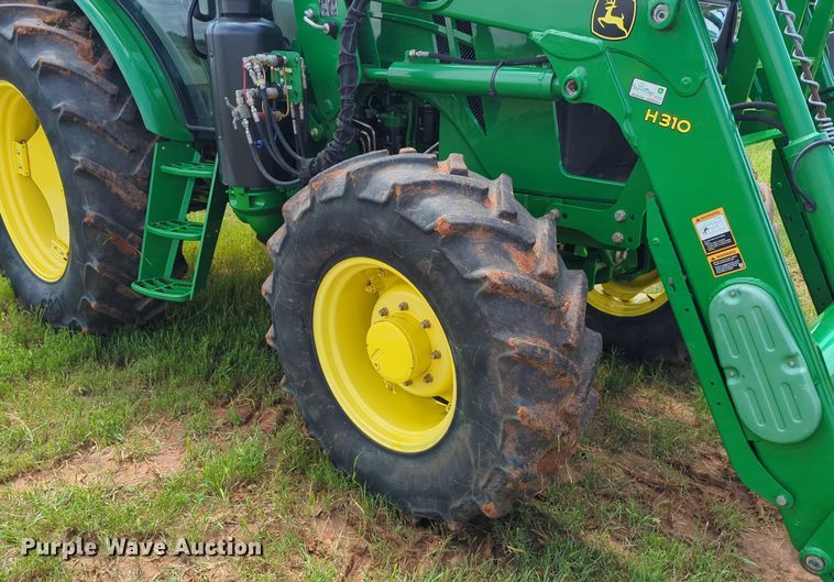 image for item DN3844 2016 John Deere 6135E MFWD tractor