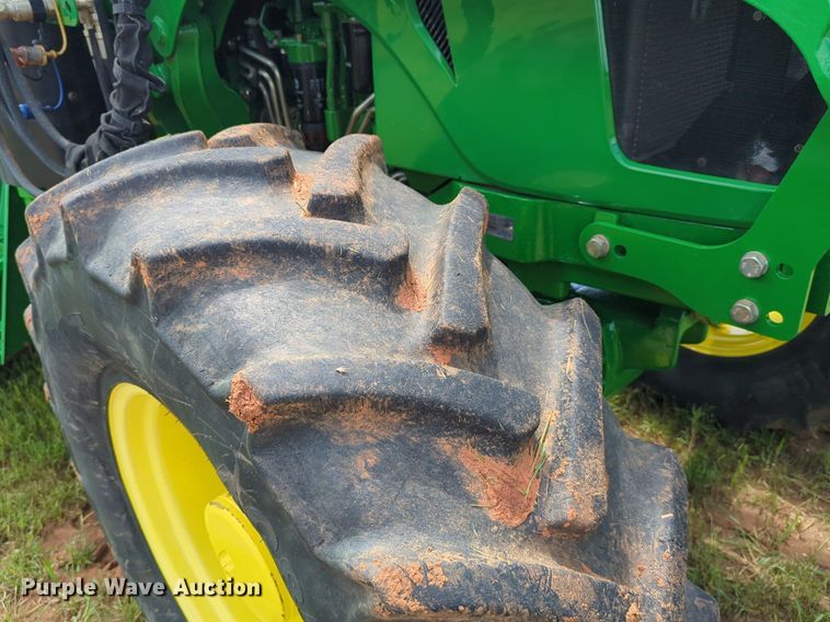 image for item DN3844 2016 John Deere 6135E MFWD tractor