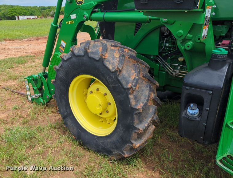 image for item DN3844 2016 John Deere 6135E MFWD tractor