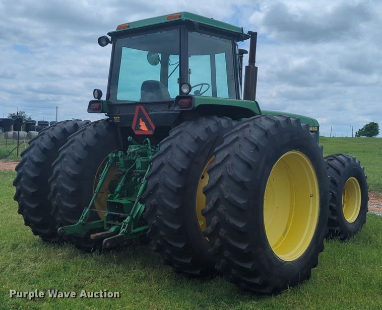 image for item DN3848 1988 John Deere 4850 MFWD tractor