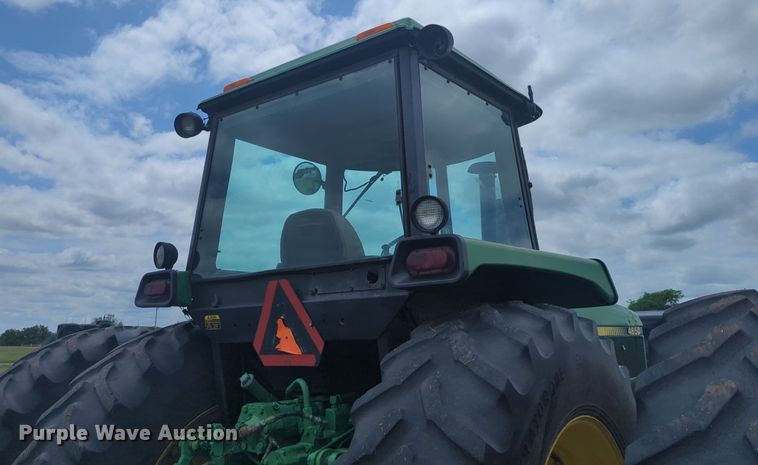 image for item DN3848 1988 John Deere 4850 MFWD tractor