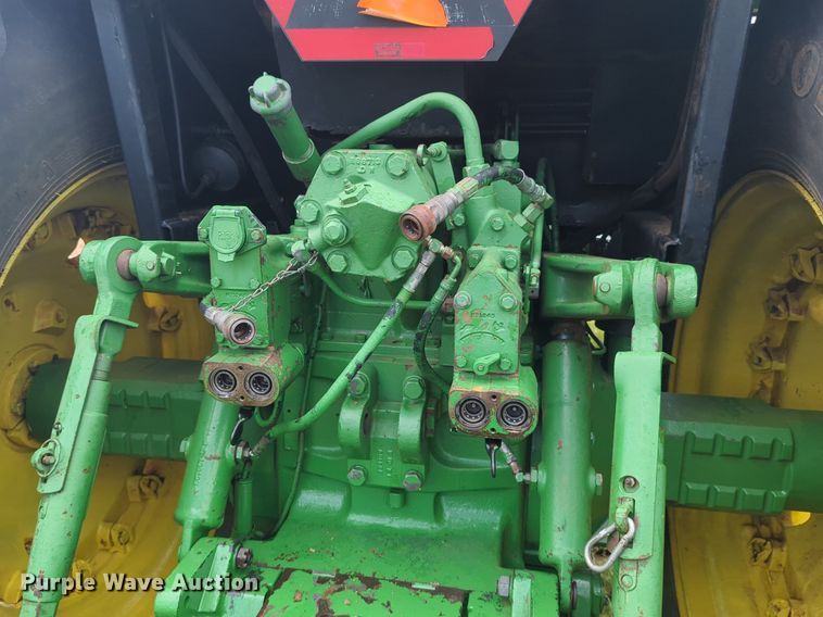 image for item DN3848 1988 John Deere 4850 MFWD tractor