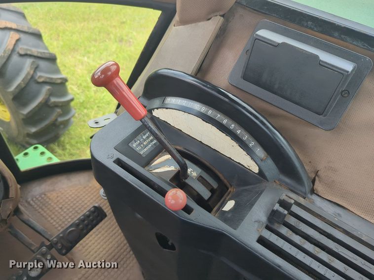 image for item DN3848 1988 John Deere 4850 MFWD tractor