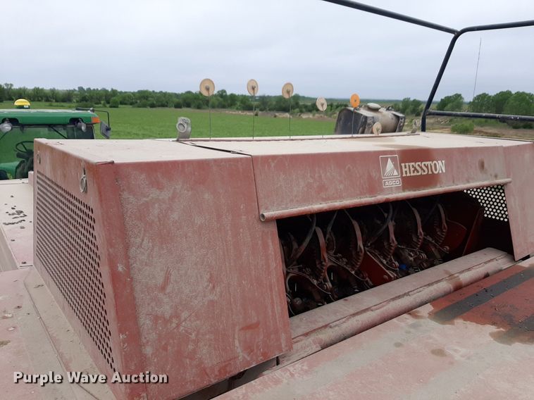 image for item DQ7090 1998 Hesston 4910 large square baler