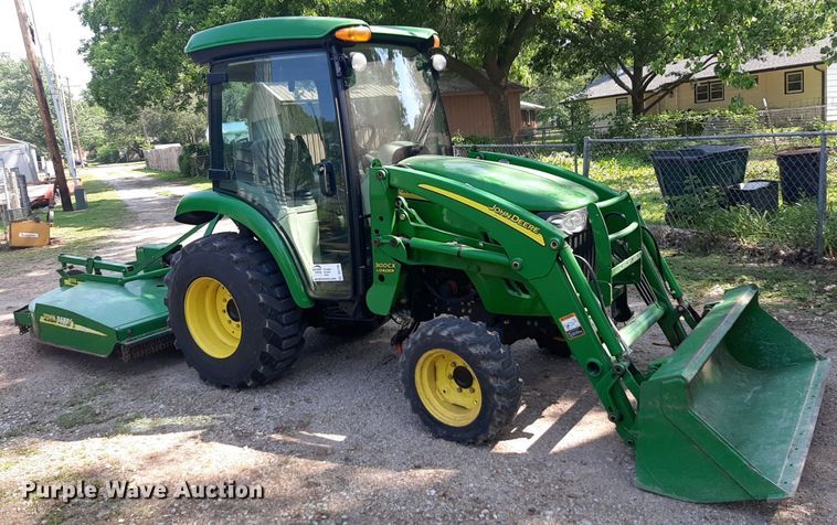 image for item DQ7109 2007 John Deere 3520 MFWD tractor