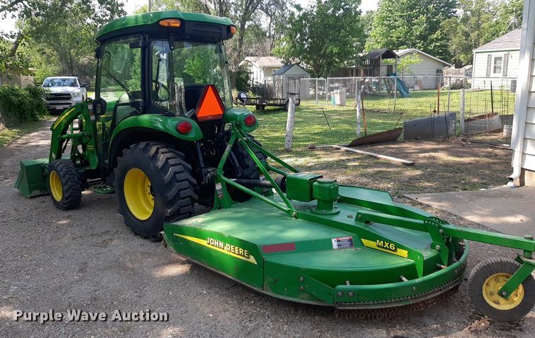 image for item DQ7109 2007 John Deere 3520 MFWD tractor
