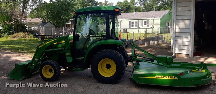 image for item DQ7109 2007 John Deere 3520 MFWD tractor