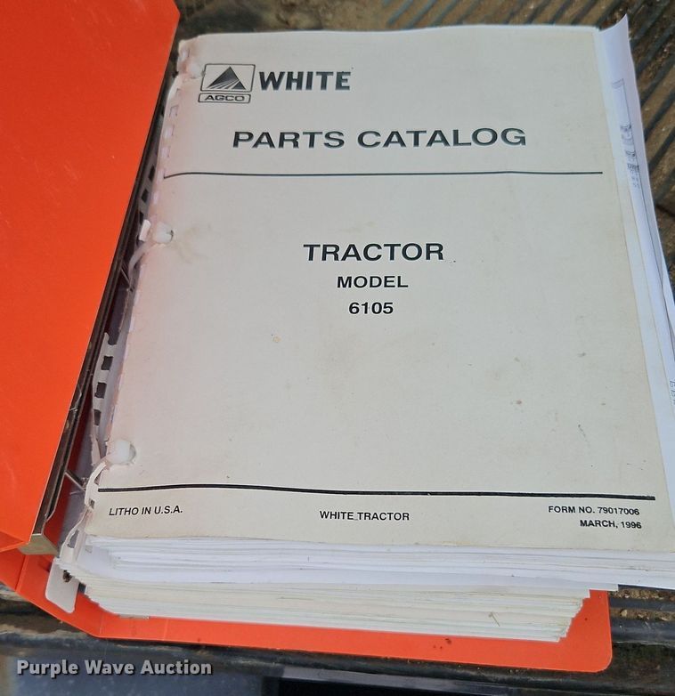 image for item DR8617 1992 White 6105 C tractor