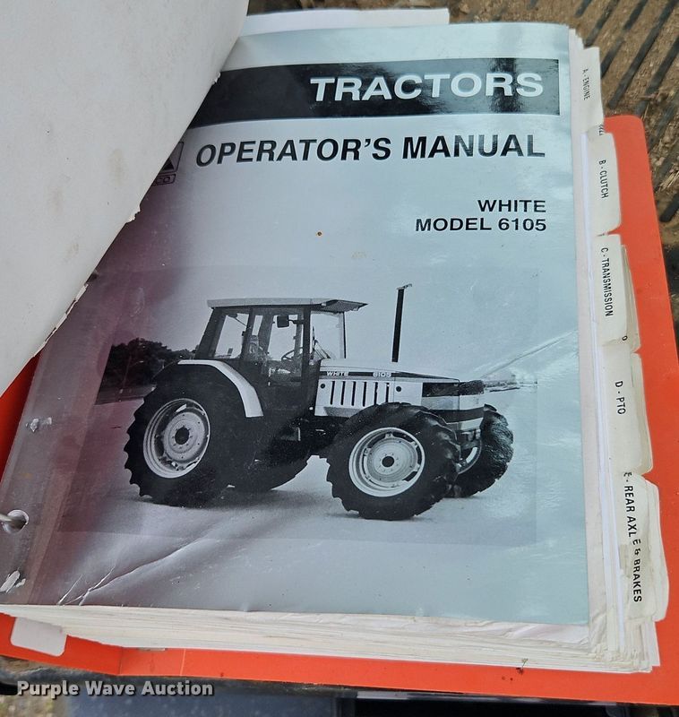 image for item DR8617 1992 White 6105 C tractor