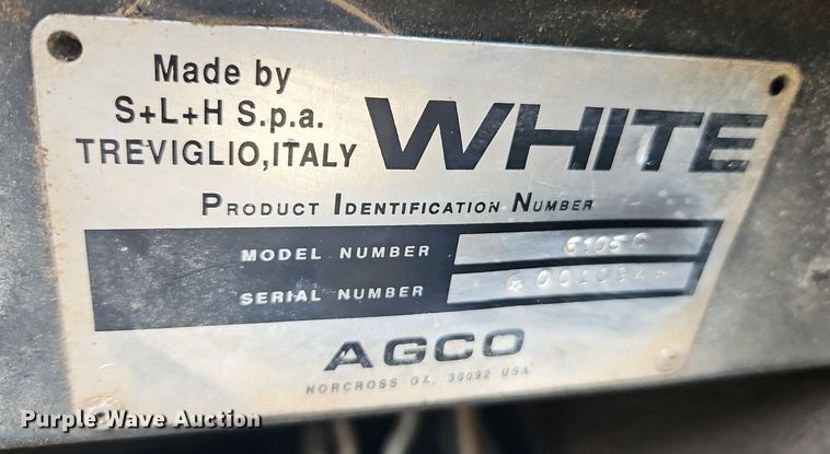 image for item DR8617 1992 White 6105 C tractor