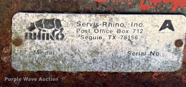 image for item DX0474 Rhino batwing rotary mower