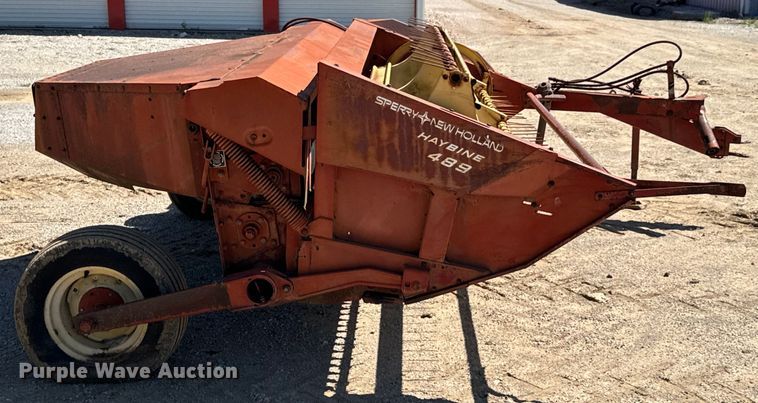 image for item DX0476 New Holland Haybine 489 swather / windrower