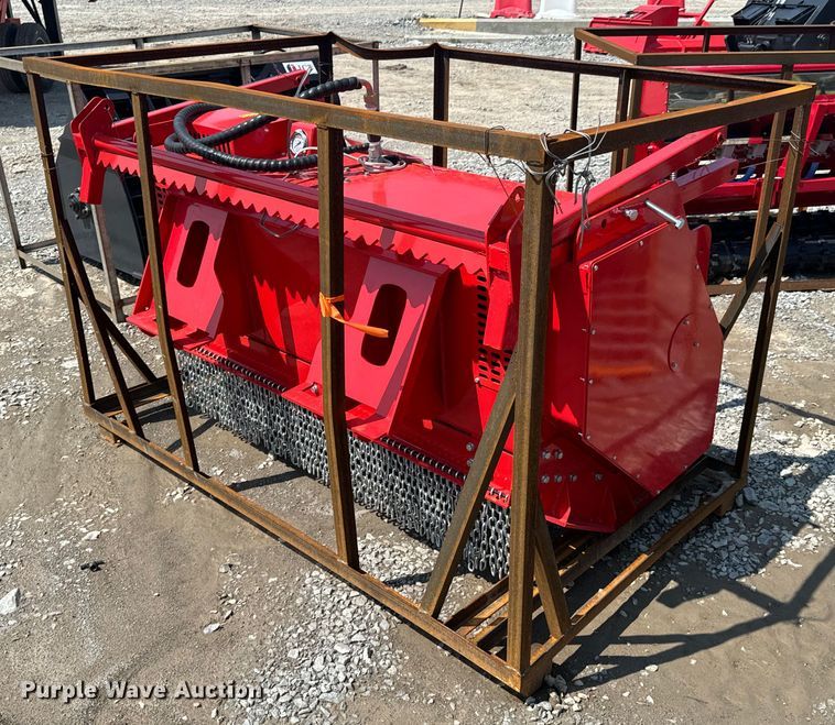 image for item DX0539 2024 TopCat SSFM81 skid steer mulcher