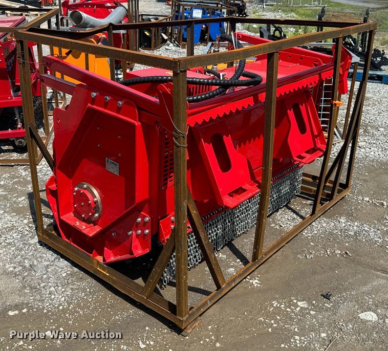 image for item DX0539 2024 TopCat SSFM81 skid steer mulcher