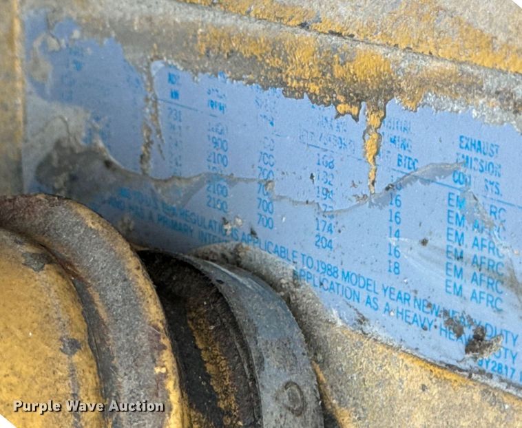 image for item EH6758 1988 WhiteGMC WCA fertilizer delivery truck