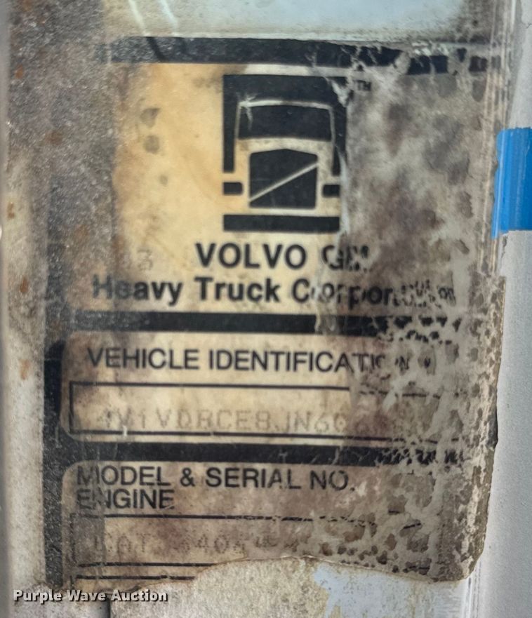 image for item EH6758 1988 WhiteGMC WCA fertilizer delivery truck