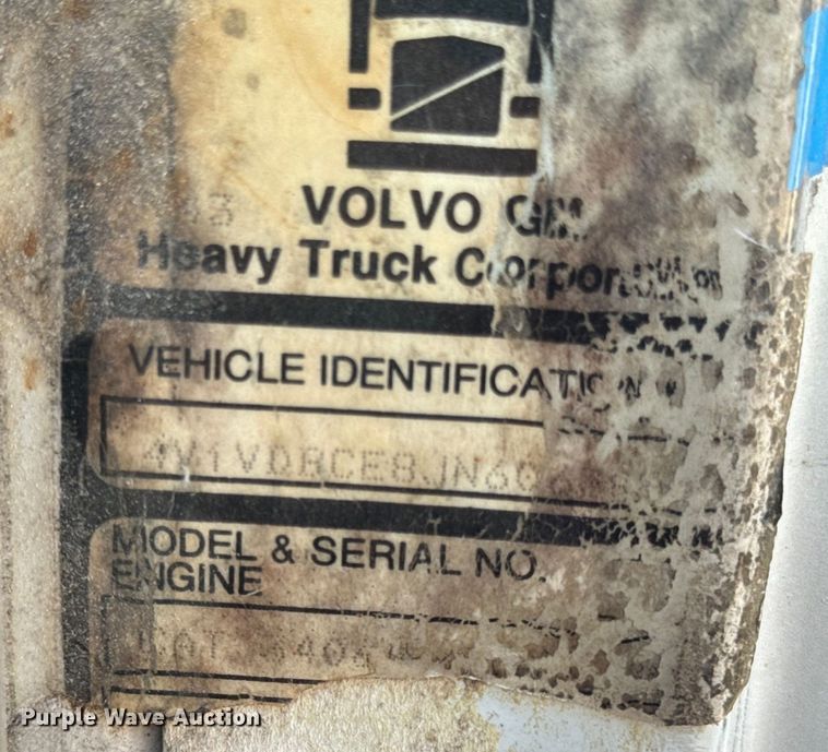 image for item EH6758 1988 WhiteGMC WCA fertilizer delivery truck