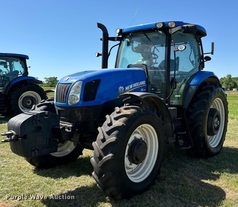image for item EJ0661 2014 New Holland T6.175 MFWD tractor