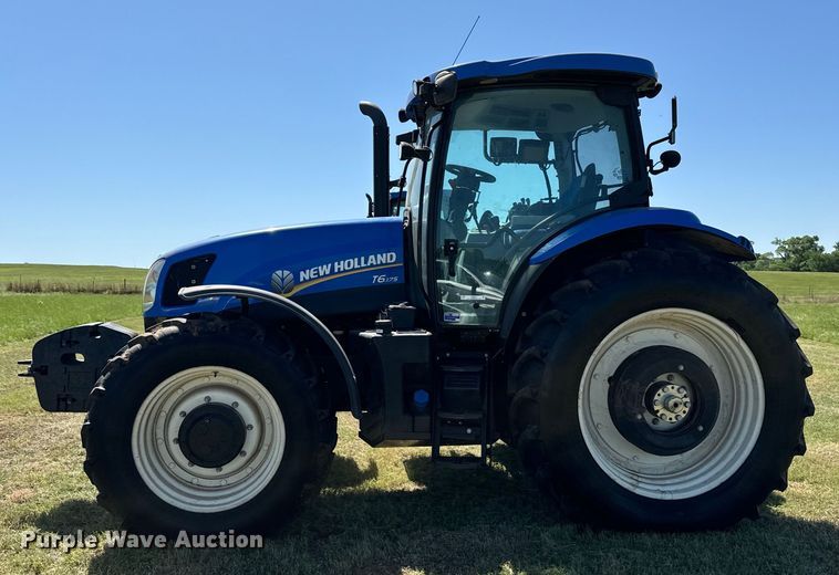 image for item EJ0661 2014 New Holland T6.175 MFWD tractor