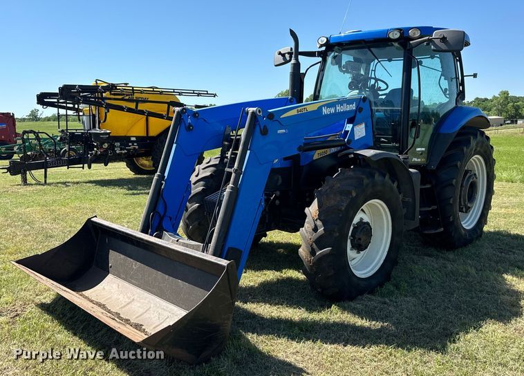 image for item EJ0662 2013 New Holland T6050ZC MFWD tractor