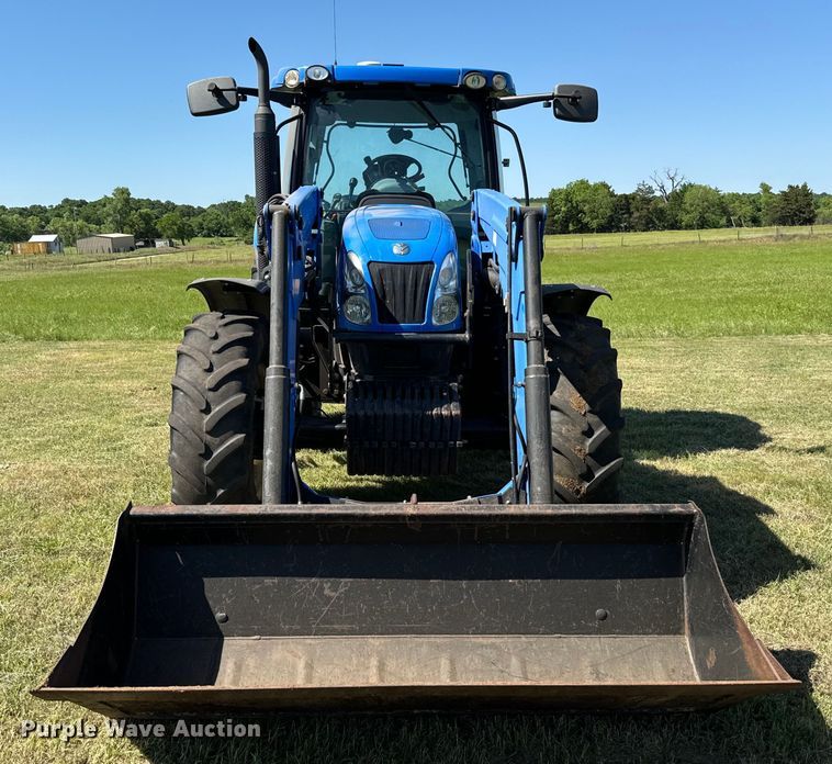 image for item EJ0662 2013 New Holland T6050ZC MFWD tractor