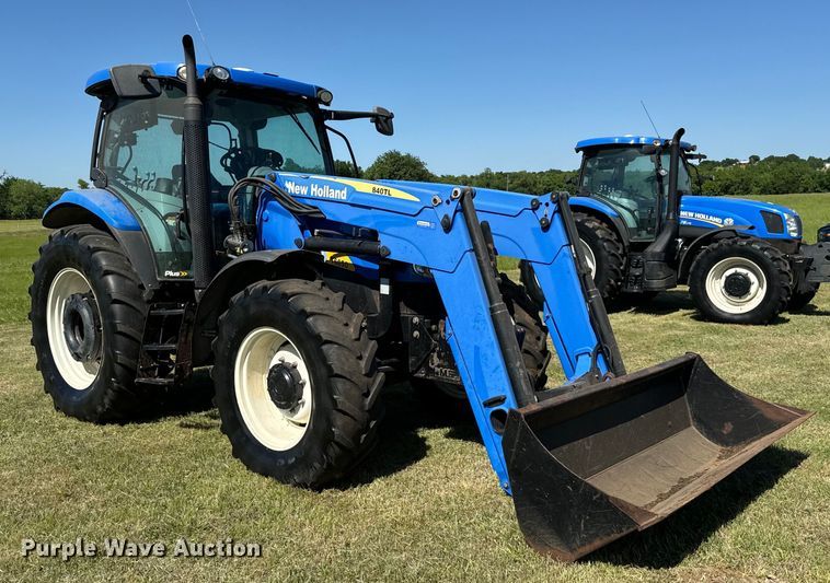 image for item EJ0662 2013 New Holland T6050ZC MFWD tractor